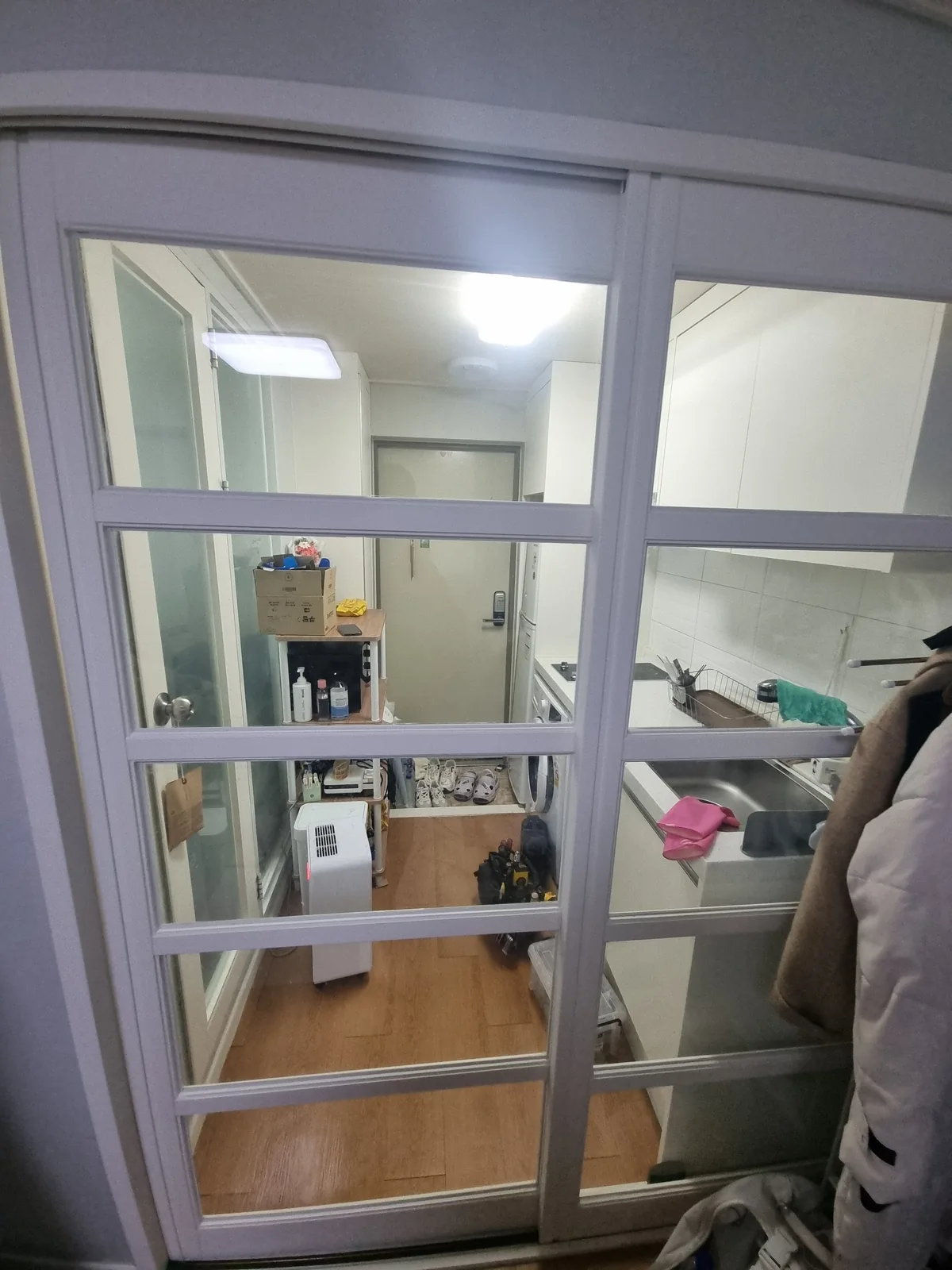 터닝도어 손잡이 수리
